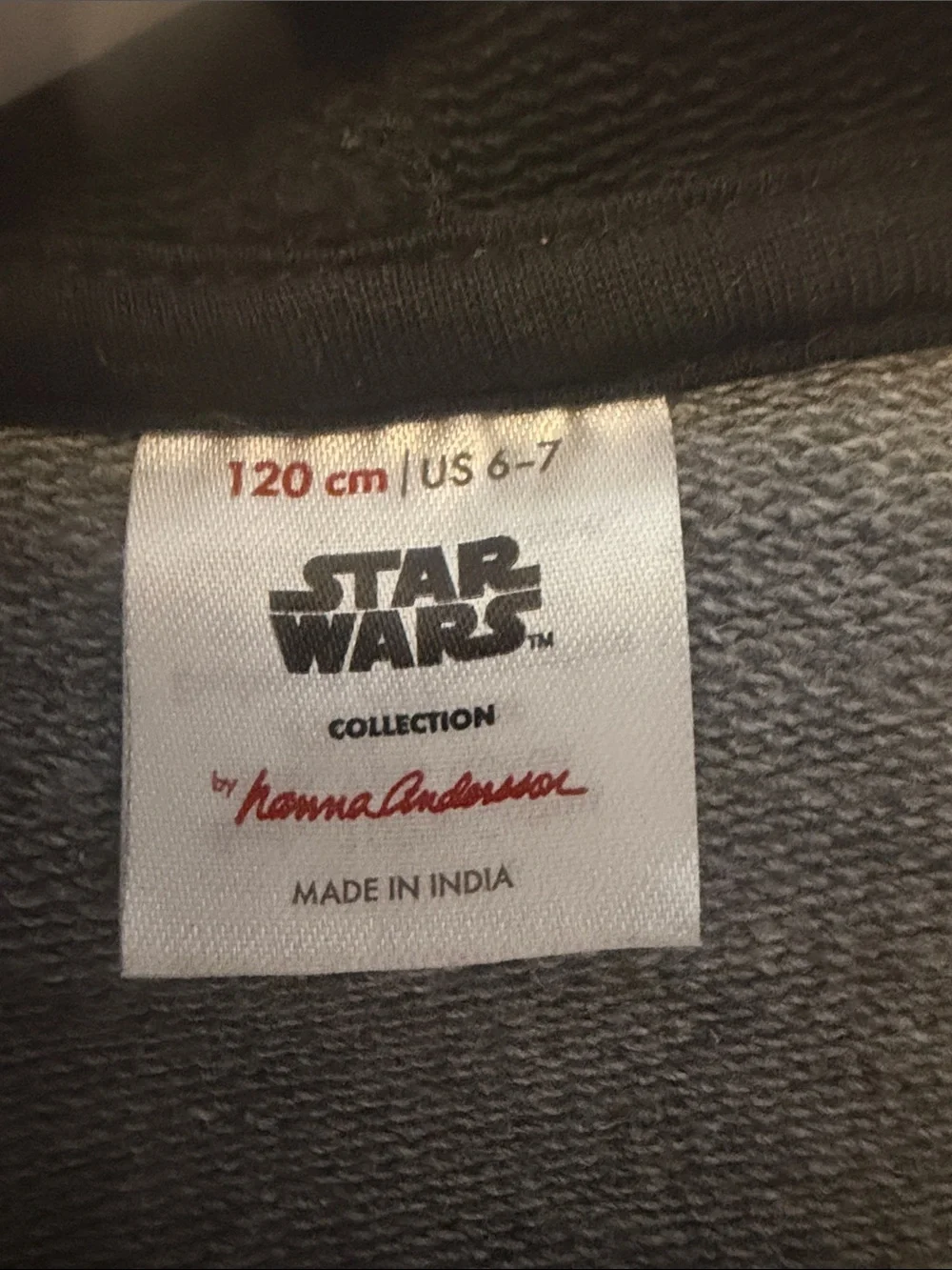 Star Wars hoodie front